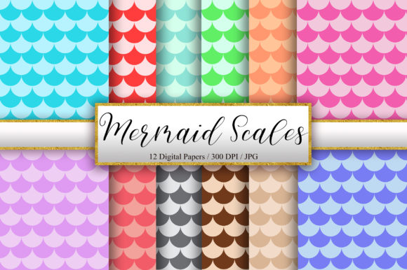 Download Mermaid Scales Pattern Background - Mermaid scales pattern Collection