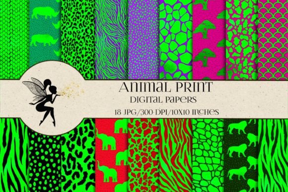Download Animal Print Digital Paper Pack - Premium Resources