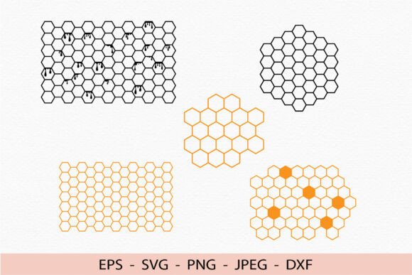 Download Honeycomb Svg Cricut Dxf Bumble Bee Png - Honeycomb Collection