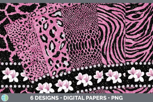 Download Pink Animal Print Backgrounds | Flower D - Animal print backgrounds Collection