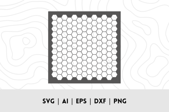 Download Honeycomb Pattern Stencil SVG - Honeycomb Collection