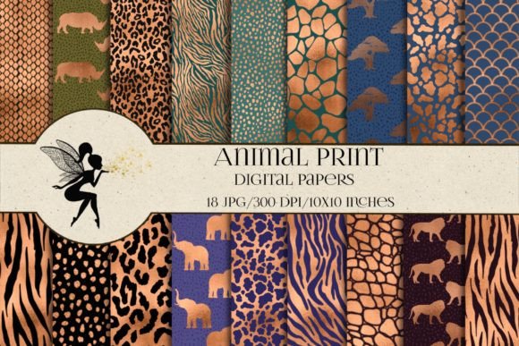 Download Animal Print Digital Paper Pack - Premium Resources